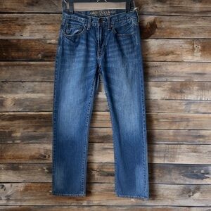 American Eagle Outfitters Men’s Straight Leg Jeans Blue Denim 29x32